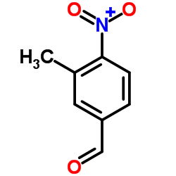 3-Methyl-4-nitrobenzaldehyde structure, CAS 18515-67-8