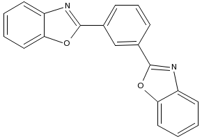 2,2-m-pheylene-bis-benzoxazol structure, CAS 59049-84-2