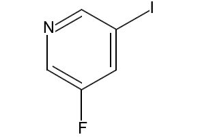 3-Fluoro-5-iodopyridine structure, CAS 757950-13-3