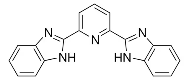 2,6-bis(2-benzimidazyl)pyridine structure, CAS 28020-73-7