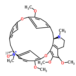 IsotetrandrineN-2'-oxide structure, CAS 70191-83-2