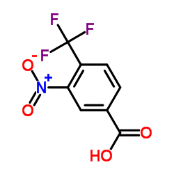 3-Nitro-4-trifluoromethylbenzoicacid structure, CAS 116965-16-3