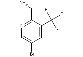 (5-(trifluoromethyl)pyridin-3-yl)methanamine structure, CAS 766513-53-5