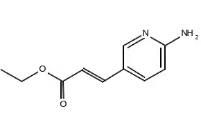 (E)-ethyl3-(2-amino-5-bromopyridin-3-yl)acrylate structure, CAS 227963-57-7