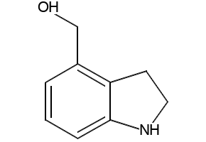 (indolin-4-yl)methanol structure, CAS 905274-11-5