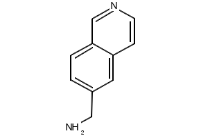 (isoquinolin-6-yl)methanamine structure, CAS 1053655-94-9