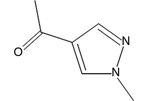 1-(1-methyl-1H-pyrazol-4-yl)ethanone structure, CAS 37687-18-6