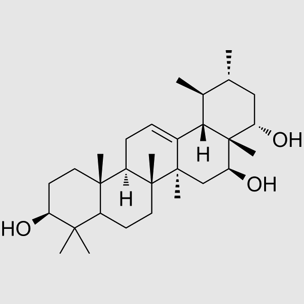 12-Ursene-3,16,22-triol structure, CAS 1242085-06-8