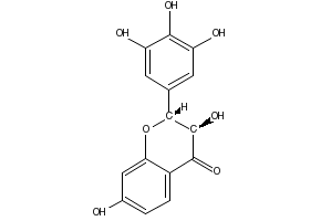 Dihydrorobinetin structure, CAS 4382-33-6