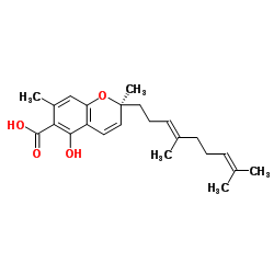 Daurichromenicacid structure, CAS 82003-90-5