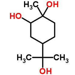p-Menthane-1,2,8-triol structure, CAS 62014-81-7