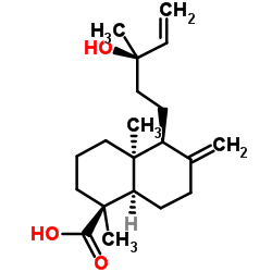 13-Hydroxylabda-8(17),14-dien-18-oicacid structure, CAS 83915-59-7