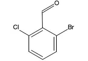 2-Chloro-6-bromobenzaldehyde structure, CAS 64622-16-8