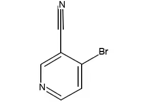 4-Bromo-3-cyanopyridine structure, CAS 154237-70-4