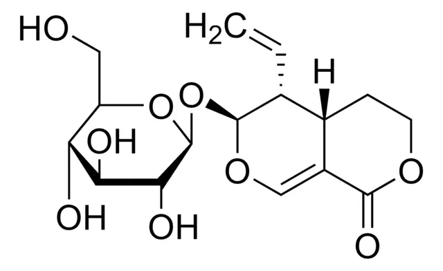 Sweroside structure, CAS 14215-86-2