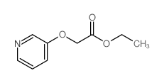 3-Ethoxycarbonylmethoxypyridine structure, CAS 18342-98-8