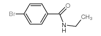 4-Bromobenzoylethylamine structure, CAS 41882-25-1