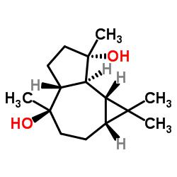 4,10-Aromadendranediol structure, CAS 70051-38-6