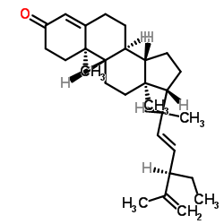 Stigmasta-4,22,25-trien-3-one structure, CAS 848669-09-0