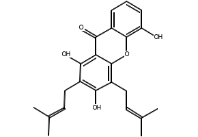 8-Deoxygartanin structure, CAS 33390-41-9