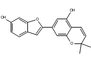 MoracinD structure, CAS 69120-07-6
