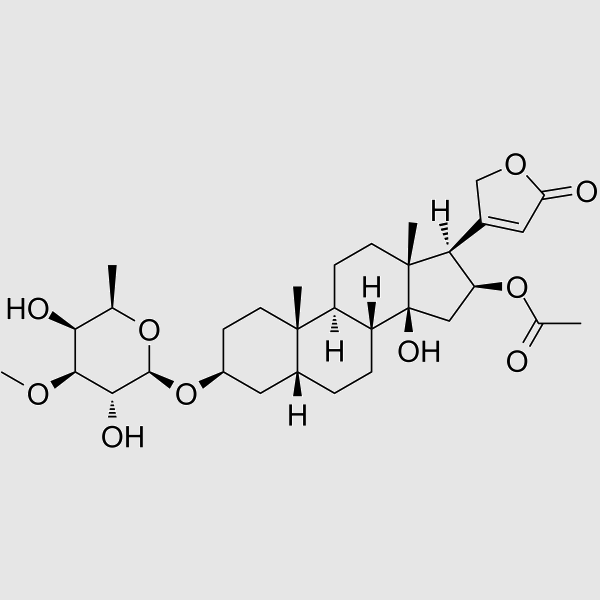 Neritaloside structure, CAS 465-13-4