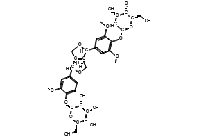 Medioresinol structure, CAS 40957-99-1