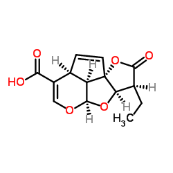 beta-Dihydroplumericinicacid structure, CAS 59204-61-4