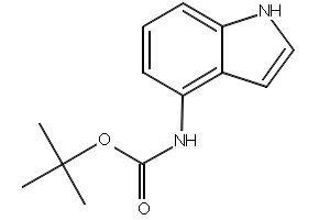 N-BOC-4-aminoindole structure, CAS 819850-13-0