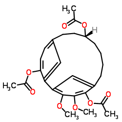 Myricanoltriacetate structure, CAS 34509-52-9