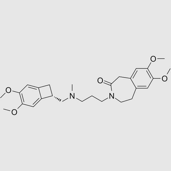 Ivabradine structure, CAS 155974-00-8
