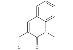 1-methyl-2-oxo-1,2-dihydroquinoline-3-carbaldehyde structure, CAS 67735-60-8