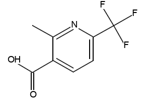 2-Methyl-6-(trifluoromethyl)nicotinicacid structure, CAS 261635-93-2