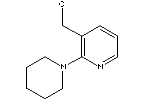 [2-(Piperidin-1-yl)pyridin-3-yl]methanol structure, CAS 690632-84-9