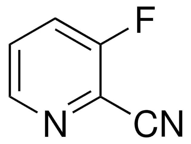 2-Cyano-3-fluoropyridine structure, CAS 97509-75-6
