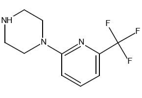 1-(6-Trifluoromethyl-2-pyridinyl)piperazine structure, CAS 127561-18-6