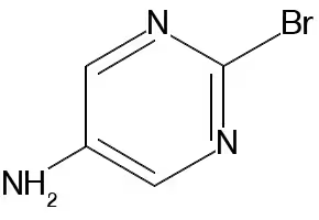 2-Bromo-5-aminepyrimidine structure, CAS 56621-91-1