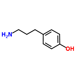 4-(3-Aminopropyl)phenol structure, CAS 57400-89-2