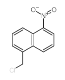 1-Chloromethyl-5-nitronaphthalene structure, CAS 6625-54-3