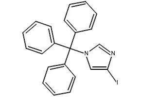 4-Iodo-1-tritylimidazole structure, CAS 96797-15-8