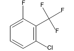2-Chloro-6-fluorobenzotrifluoride structure, CAS 103889-37-8