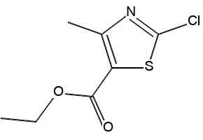 Ethyl2-chloro-4-methylthiazole-5-carboxylate structure, CAS 7238-62-2