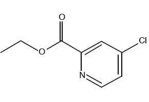 4-Chloro-pyridine-2-carboxylicacidethylester structure, CAS 64064-56-8