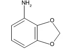 1,3-Benzodioxol-4-amine structure, CAS 1668-84-4