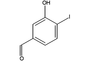3-Hydroxy-4-iodobenzaldehyde structure, CAS 135242-71-6