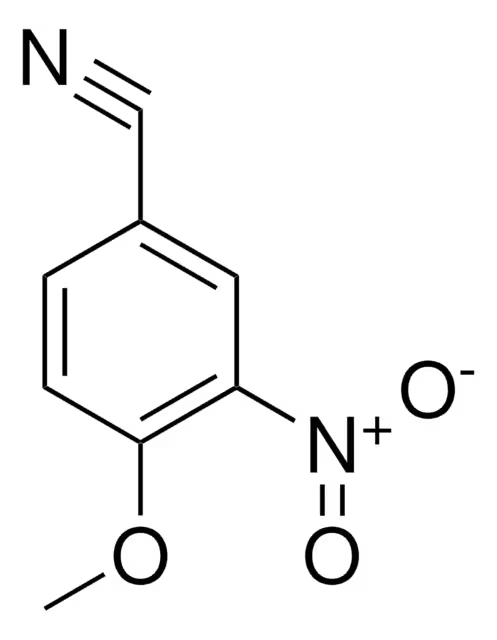 4-Methoxy-3-nitrobenzonitrile structure, CAS 33224-23-6