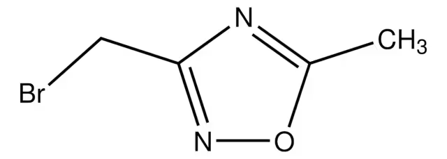 3-(3-(Bromomethyl)phenyl)-5-methyl-1,2,4-oxadiazole structure, CAS 253273-90-4