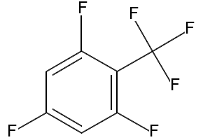 2,4,6-Trifluorobenzotrifluoride structure, CAS 122030-04-0