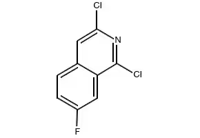1,3-Dichloro-5-fluoroisoquinoline structure, CAS 1259223-98-7
