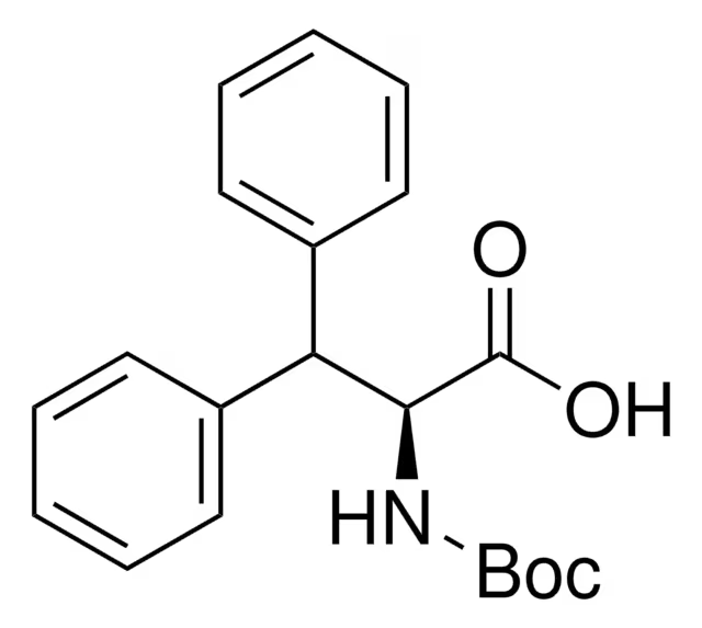 N-(tert-Butoxycarbonyl)-3-phenyl-L-phenylalanine structure, CAS 138662-63-2